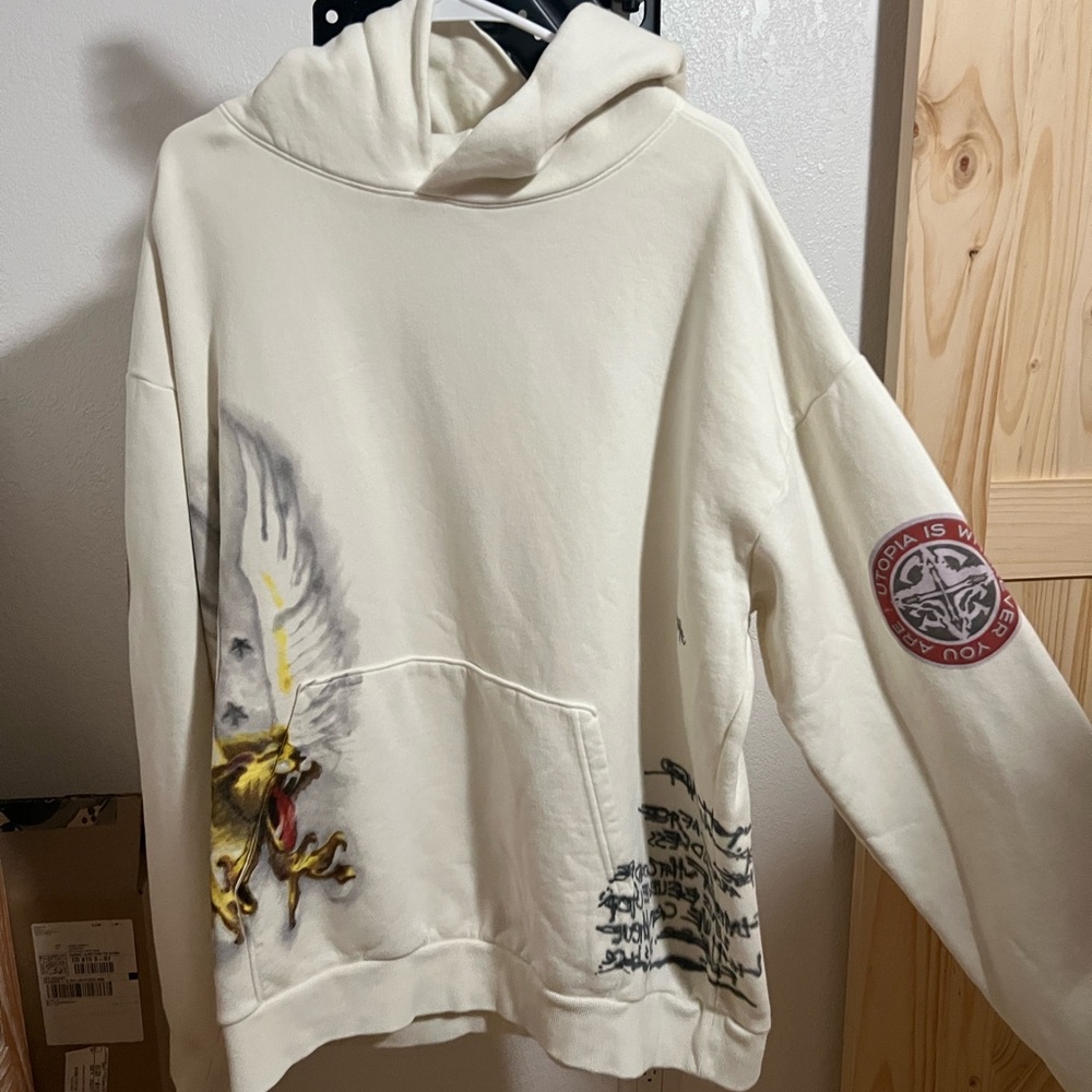 Men's Travis Scott Tour Hoodie with Graphics